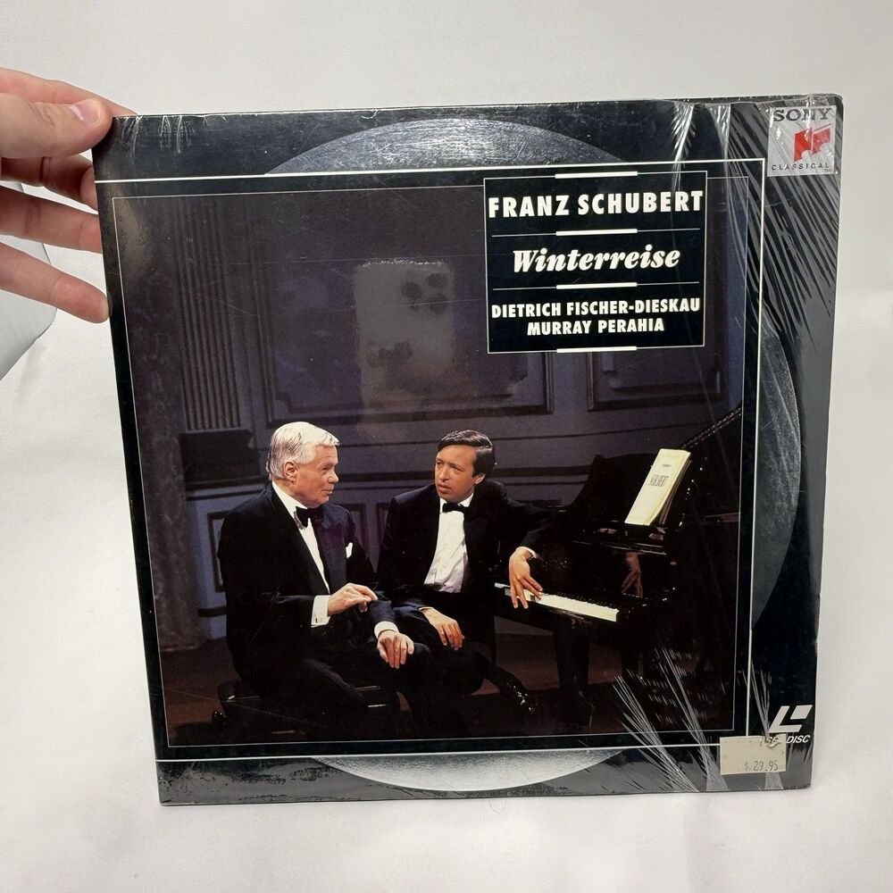 Franz Schubert Winterreise Fischer-Dieskau Perahia SEALED Original Packaging LD - Picture 4 of 15
